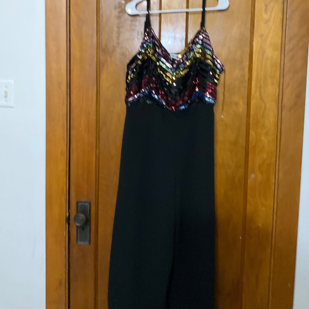 Bedazzled plus size jumpsuit